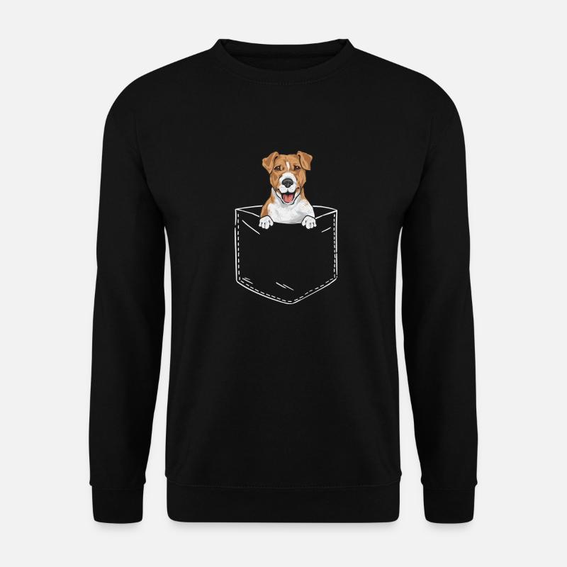 Jack Russell Terrier - Unisex Pullover - Schwarz