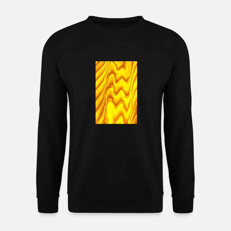 Im Fluss - Unisex Pullover - Schwarz