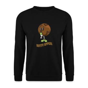 Coconut Lover Juice Beach Tropical Summer - Unisex Sweatshirt - black - Front - Alina (178cm) & Michal (187cm)