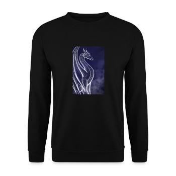 Dragon - Sweat-shirt Unisexe - noir - Devant - Alina (178cm) & Michal (187cm)