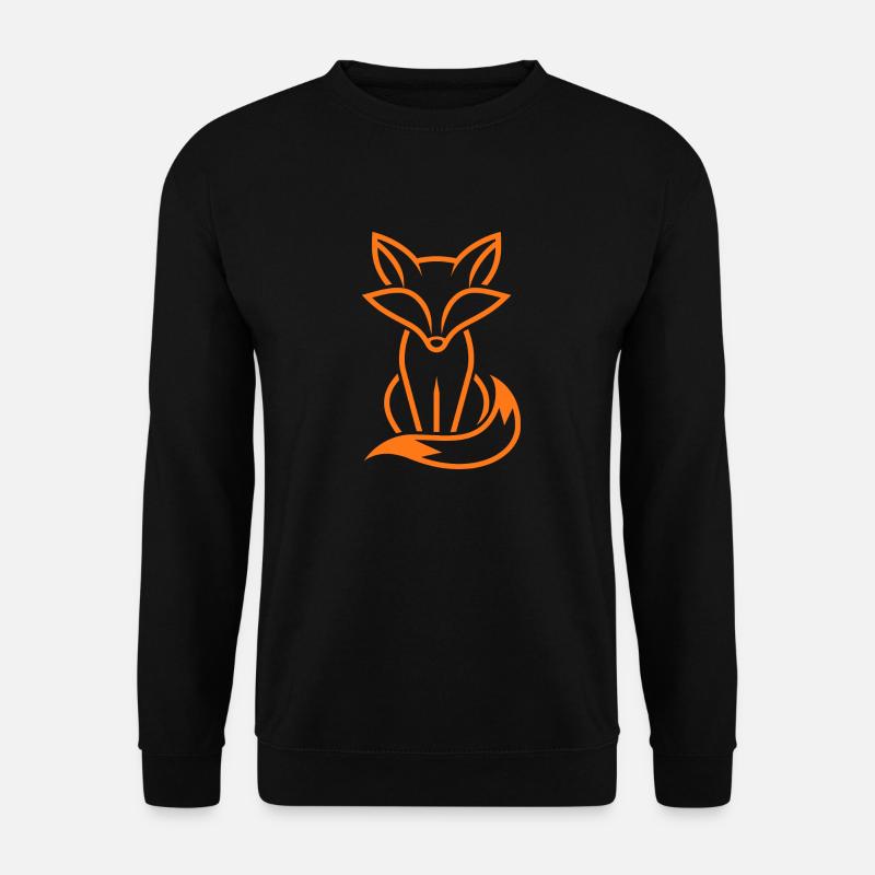 fox - Unisex Sweatshirt - black