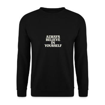 You Got This - Unisex Sweatshirt - black - Front - Alina (178cm) & Michal (187cm)