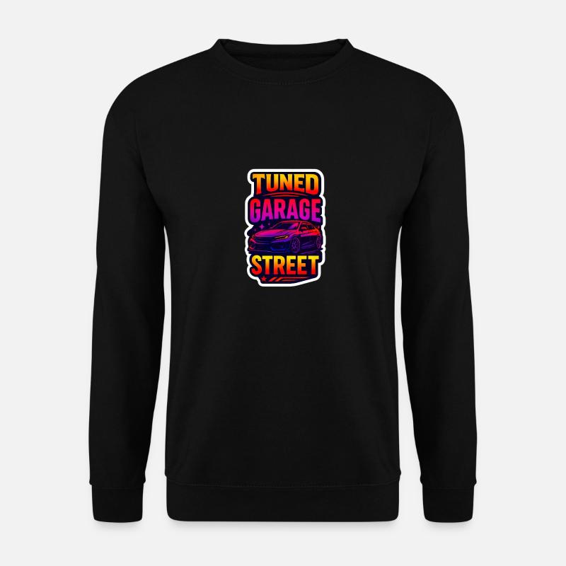 Verchromter Pulse-Overdrive - Unisex Pullover - Schwarz