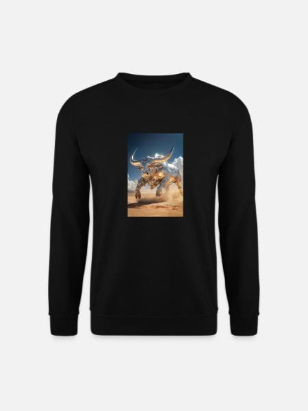 Chrome Bull Power Charge - Unisex Sweatshirt - black