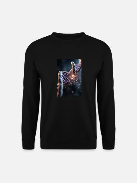 DNA Breakdown Explosion - Unisex Sweatshirt - black