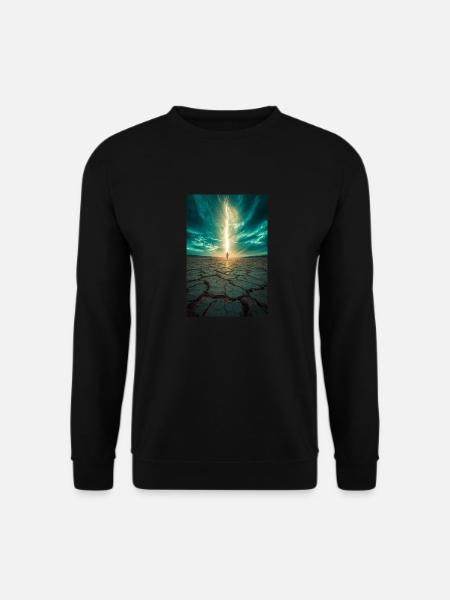 Vom Licht auserwählt - Unisex Pullover - Schwarz