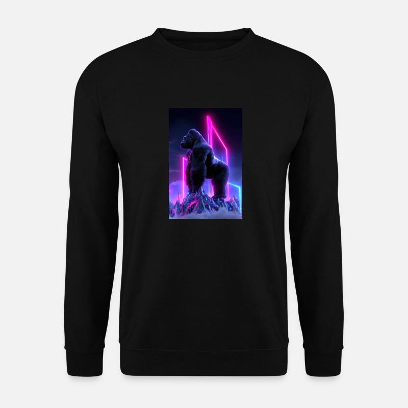 Néon Gorilla Overdrive - Sweat-shirt Unisexe - noir