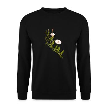 herb rosemary parsley thyme dill oregano - Unisex Sweatshirt - black - Front - Alina (178cm) & Michal (187cm)