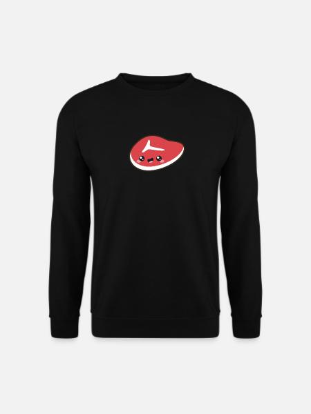 Cute steak - Unisex Sweatshirt - black