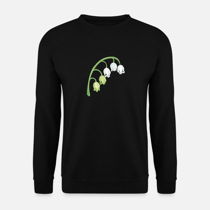 Maiglöckchen 2 - Unisex Pullover - Schwarz