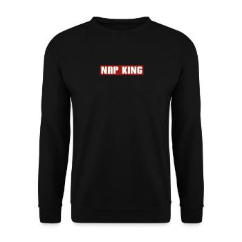 ROI DE LA SIESTE - Sweat-shirt Unisexe - noir - Devant - Alina (178cm) & Michal (187cm)