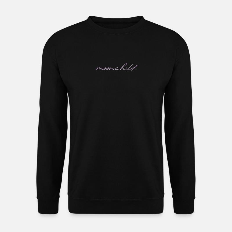 moonchild lavender - Unisex Pullover - Schwarz