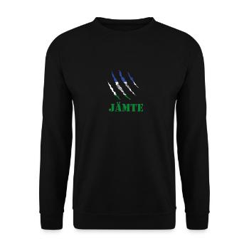 jamteclaw - Unisex Sweatshirt - black - Front - Alina (178cm) & Michal (187cm)