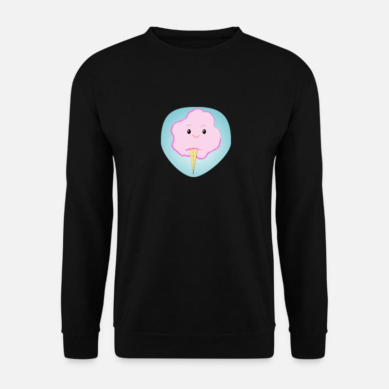 Fröhliche Zuckerwatte - Geschenk - Geschenkidee - Unisex Pullover - Schwarz
