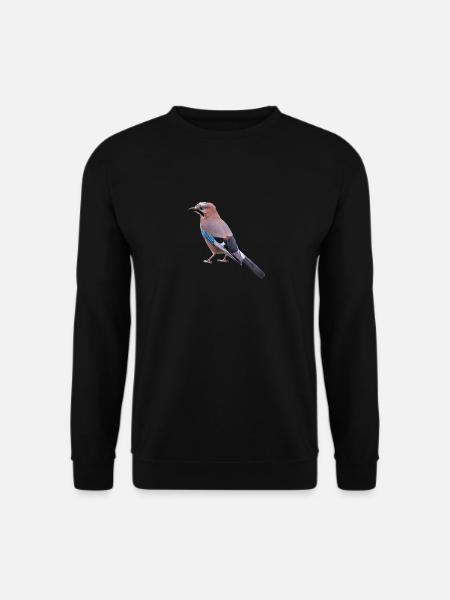 Eichelhäher am431 - Unisex Pullover - Schwarz