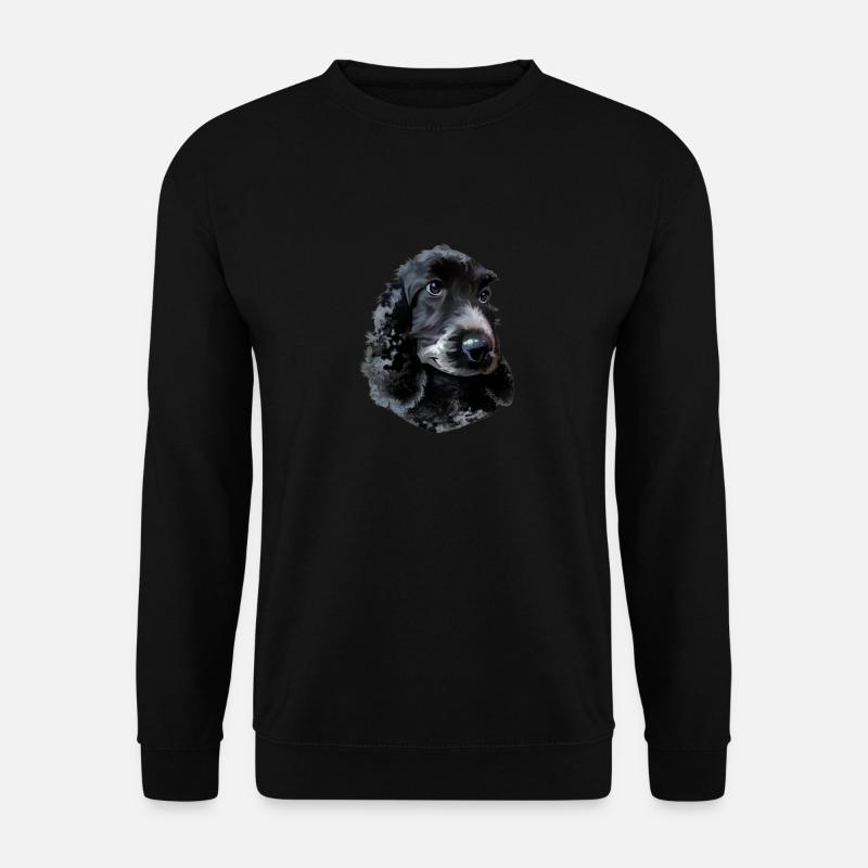 Cocker Spaniel dog - Unisex Sweatshirt - black