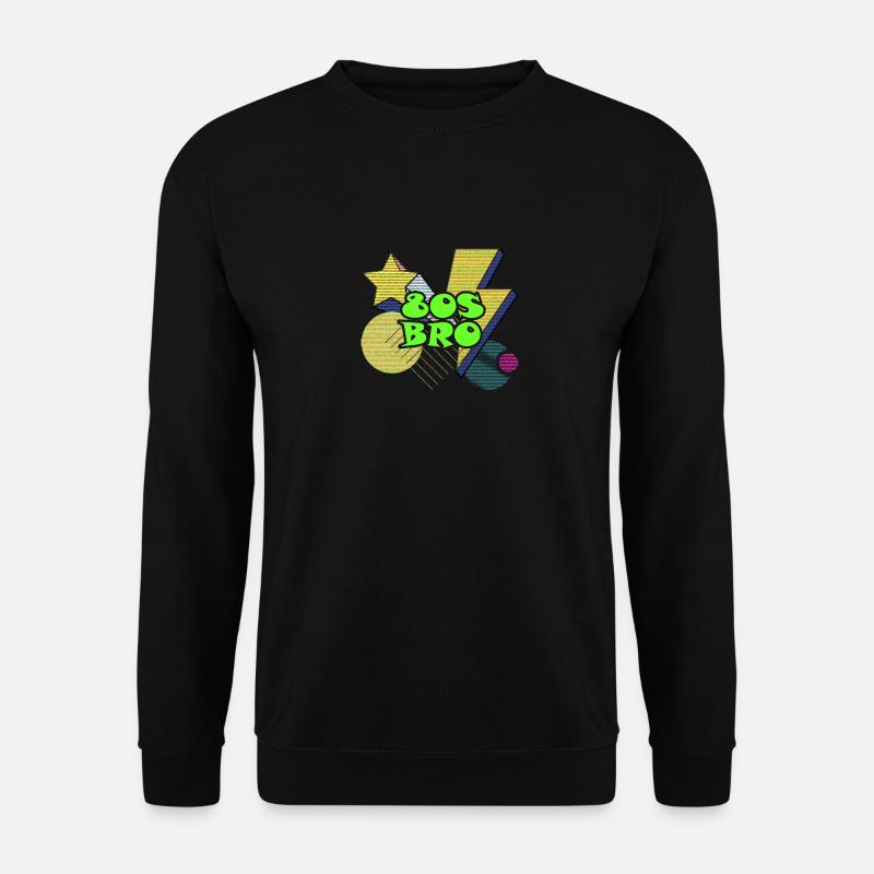 80s Bro 80's Disco Party - Unisex Sweatshirt - black