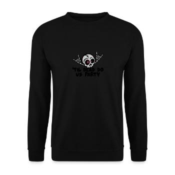 Til Death Do Us Party Bride Squelette - Sweat-shirt Unisexe - noir - Devant - Alina (178cm) & Michal (187cm)