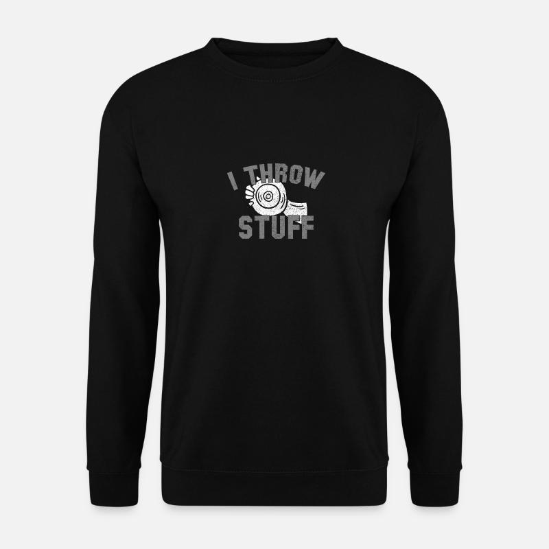 I Throw Stuff Discus Athlete - Unisex Sweatshirt - black