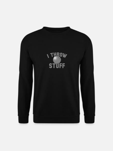 I Throw Stuff Shot Put Athlete - Unisex Sweatshirt - black