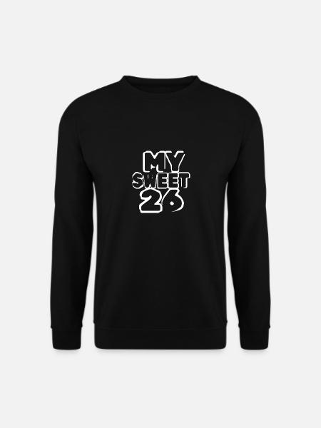Birthday 26 - Unisex Sweatshirt - black