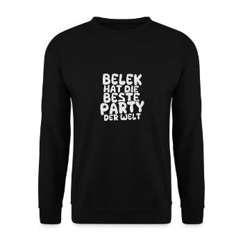Belek - Unisex Pullover - Schwarz - Vorne - Alina (178cm) & Michal (187cm)