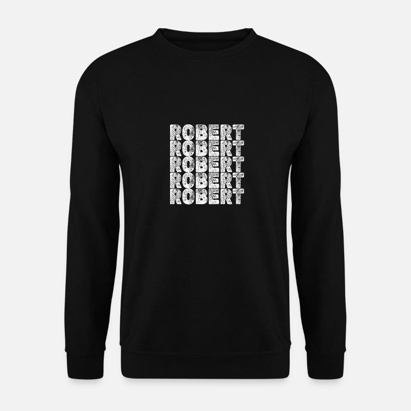 Robert en tant que héros - Sweat-shirt Unisexe - noir