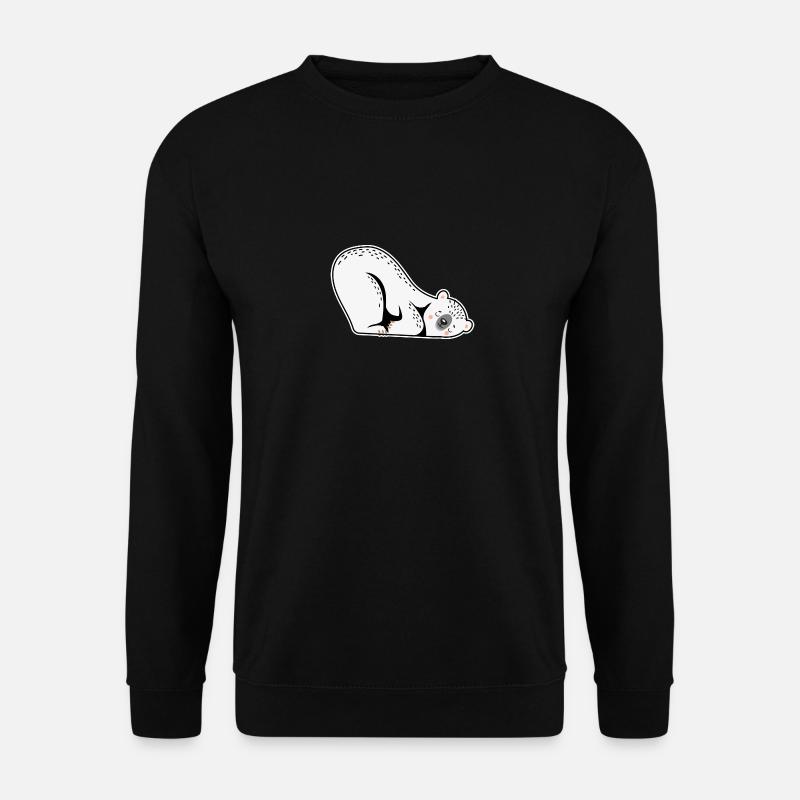 Polar Bear Winter - Unisex Sweatshirt - black