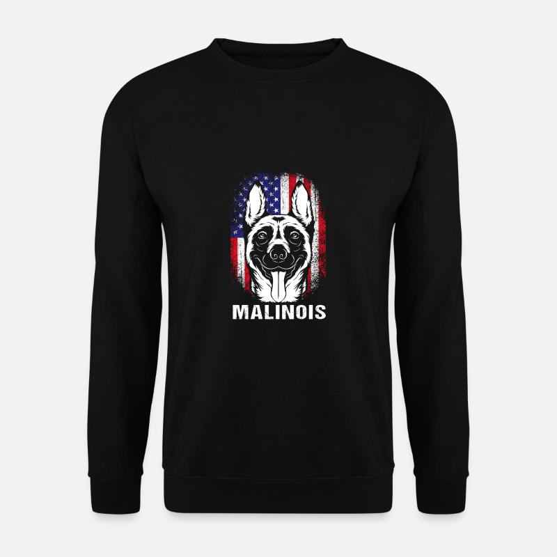 Belgian Malinois - Unisex Sweatshirt - black