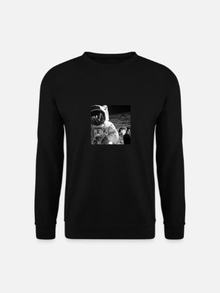 Astronaut - Unisex Pullover - Schwarz