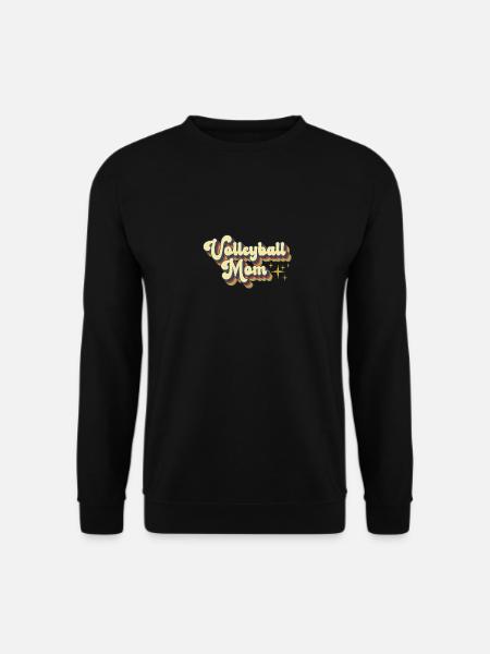 Volleyball Maman Vintage Femmes Fête des Mères - Sweat-shirt Unisexe - noir