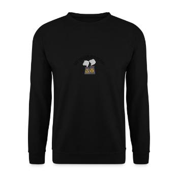 Nuclear Power Plant Favorite Plant Science - Unisex Pullover - Schwarz - Vorne - Alina (178cm) & Michal (187cm)