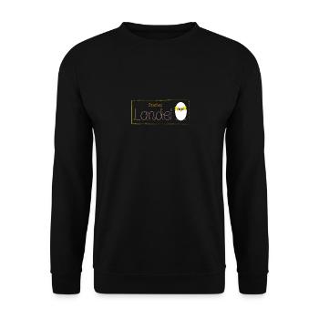 Landei - Unisex Pullover - Schwarz - Vorne - Alina (178cm) & Michal (187cm)