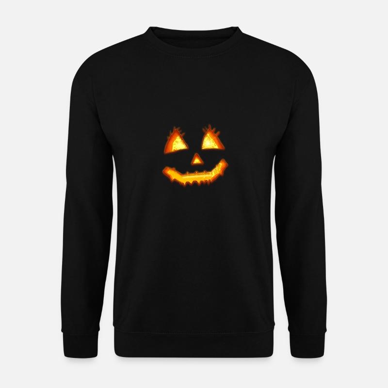 pumpkin - Unisex Sweatshirt - black