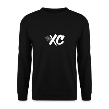 Cross Country XC - Unisex Sweatshirt - black - Front - Alina (178cm) & Michal (187cm)
