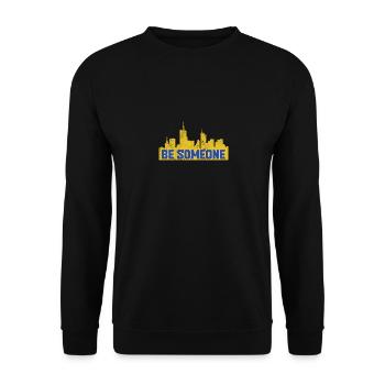 Soyez quelqu’un H-Town Houston Texas - Sweat-shirt Unisexe - noir - Devant - Alina (178cm) & Michal (187cm)