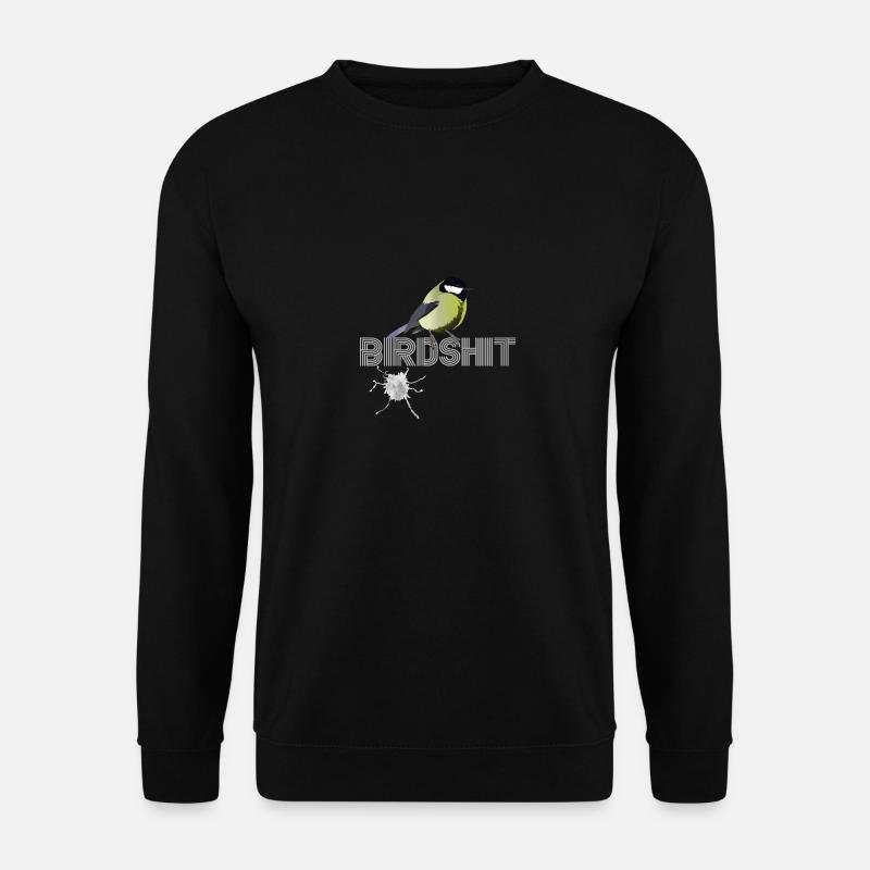 #Birdshit Großartig - Unisex Pullover - Schwarz