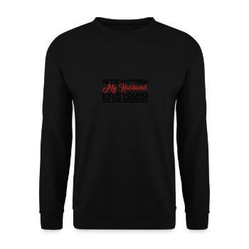 La meilleure chose que ma femme ait jamais trouvée sur Internet - Sweat-shirt Unisexe - noir - Devant - Alina (178cm) & Michal (187cm)