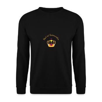Imperial weather - Unisex Sweatshirt - black - Front - Alina (178cm) & Michal (187cm)