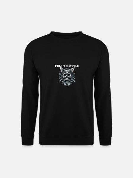 Vollgas - Full Throttle - Unisex Sweatshirt - black