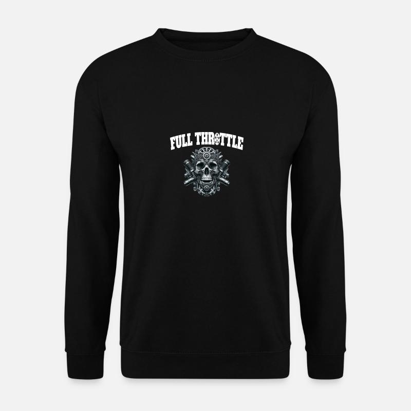 Vollgas - Full Throttle - Unisex Pullover - Schwarz