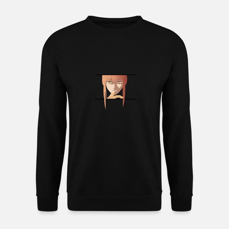 Makima beißt auf Finger - Unisex Pullover - Schwarz