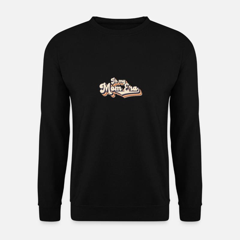 Retro In My Mom Era - Unisex Pullover - Schwarz