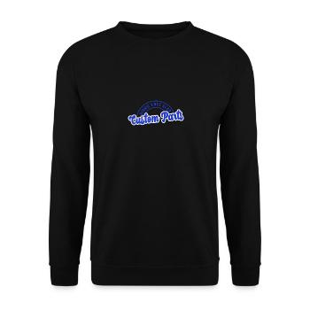 Bionic Hip Knee Club Replacement Surgery Get Well - Unisex Pullover - Schwarz - Vorne - Alina (178cm) & Michal (187cm)