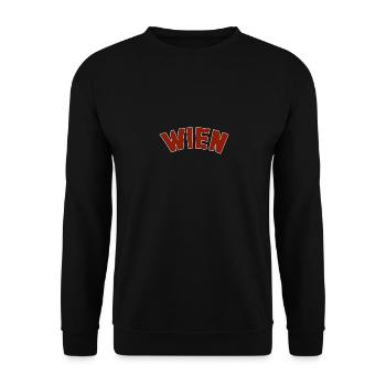Vienna College Capital Tourist Austria - Unisex Pullover - Schwarz - Vorne - Alina (178cm) & Michal (187cm)