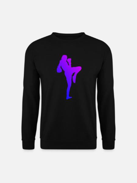 Thai Boxing Thai Boxing Muay Thai Thai Boxer Thai Boxing - Unisex Sweatshirt - black