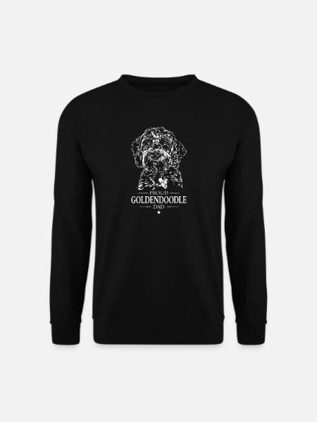 Goldendoodle Dad Dog Dog Wilsigns - Unisex Sweatshirt - black
