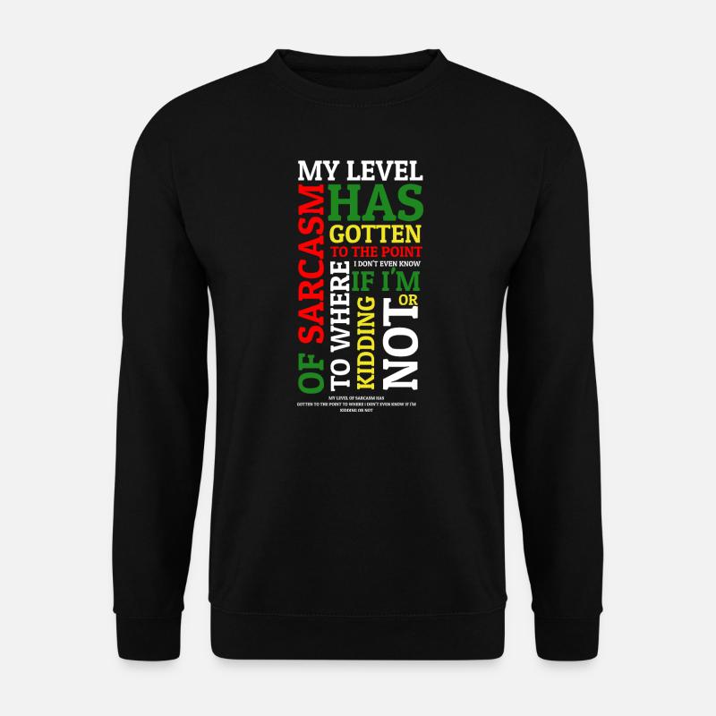 My Level - Unisex Sweatshirt - black