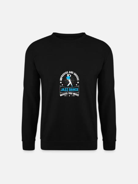 Improvise And Groove Jazztanz Jazzdance - Unisex Pullover - Schwarz