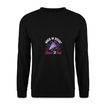 En cas de doute Cheerleading - Sweat-shirt Unisexe - noir - Devant - Alina (178cm) & Michal (187cm)